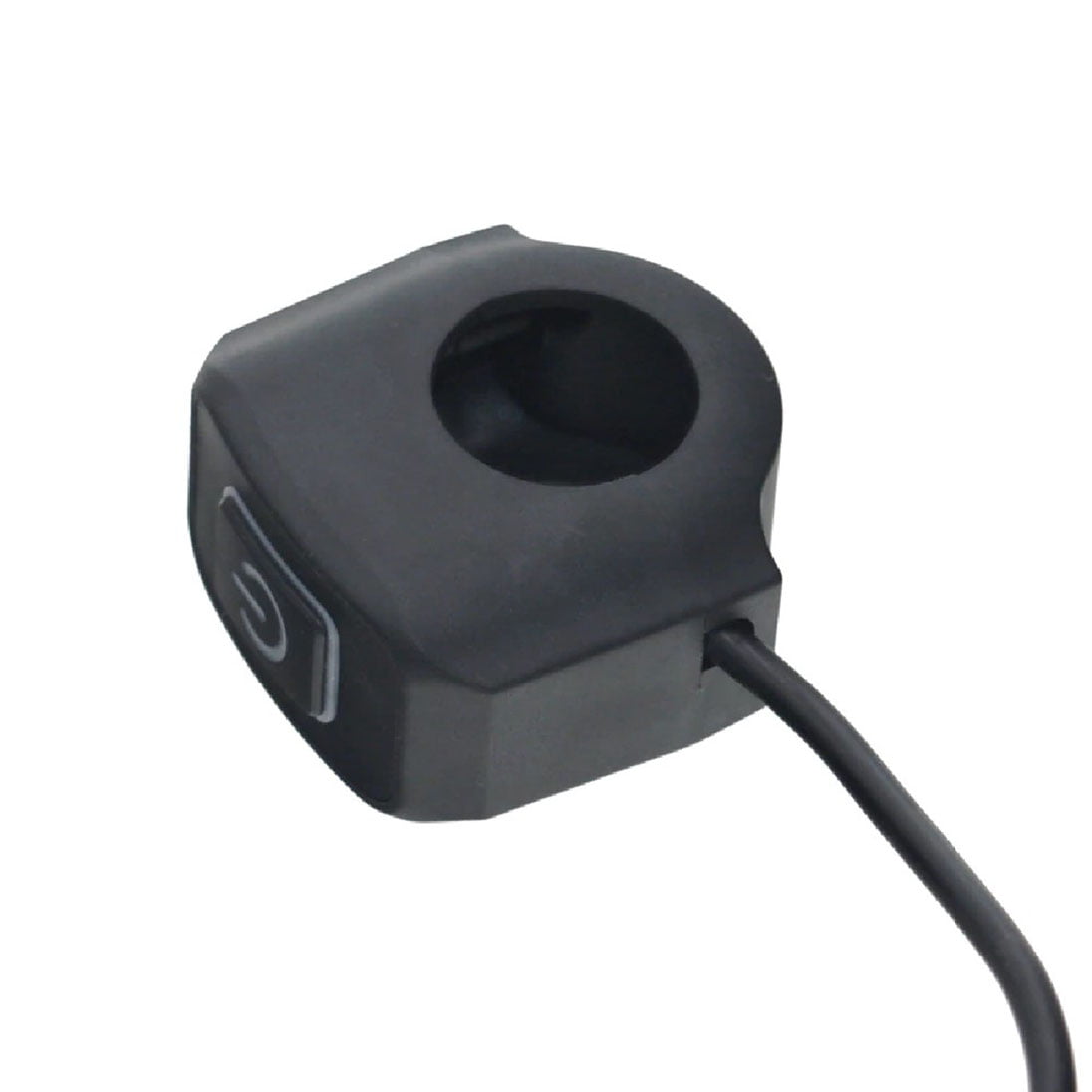 KNMASTER Knmaster Gidon Bağlantılı Motosiklet Aç Kapa Butonu Beyaz Led
