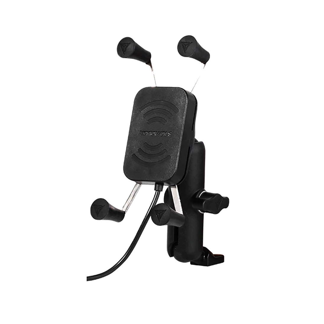 Motowolf Motowolf Ayna Bağlantılı Wireless Şarjlı Telefon Tutucu