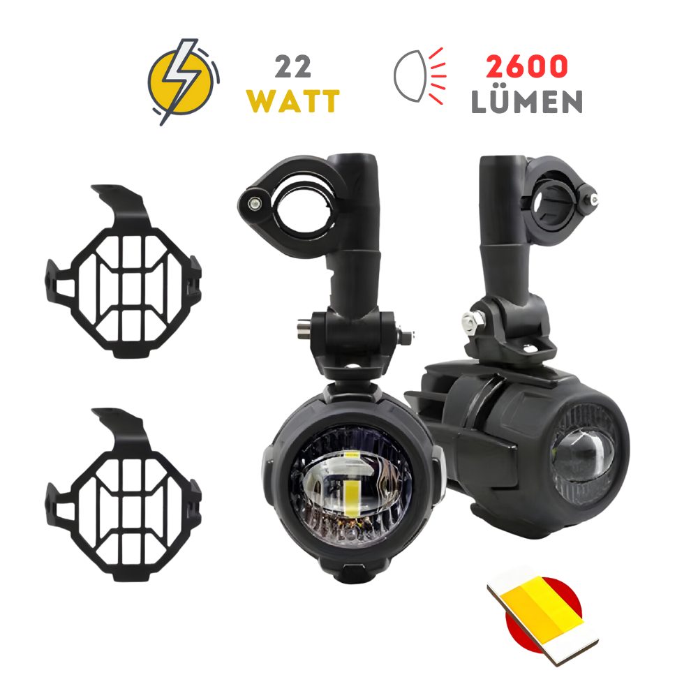 Knmaster Shark Y 22W BMW Motosiklet Led Sis Farı