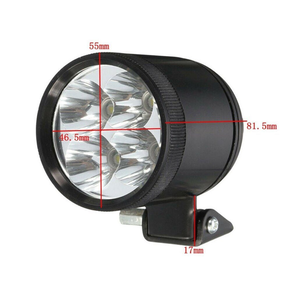 KNMASTER Knmaster Cheetah S 20W Çakarlı Motosiklet Led Sis Farı