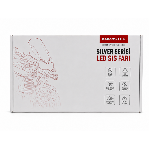 KNMASTER Rescue Silver Serisi Sis Farı