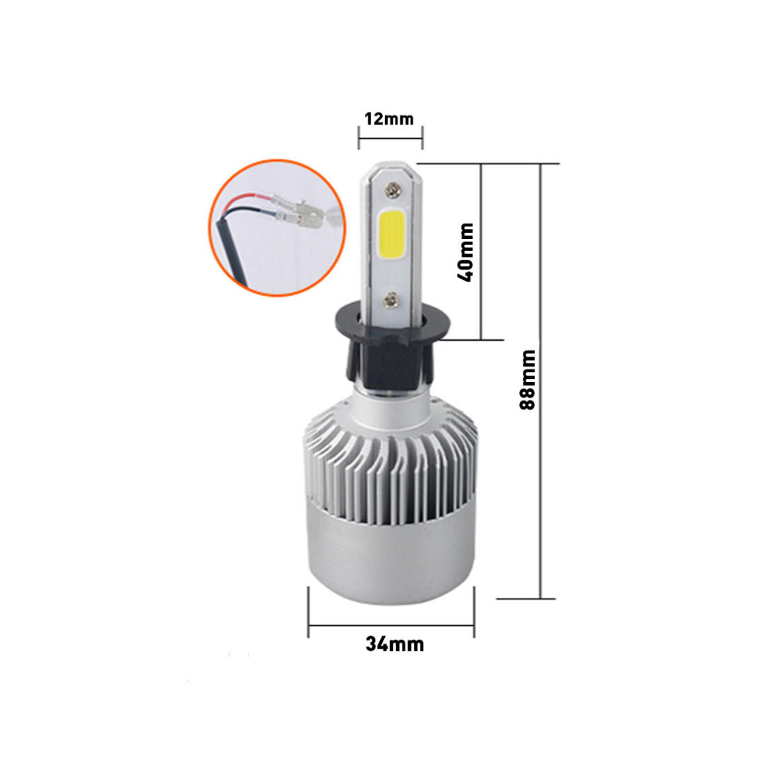 KNMASTER Knmaster LA-100 Evrensel H1 Led Far Ampulü