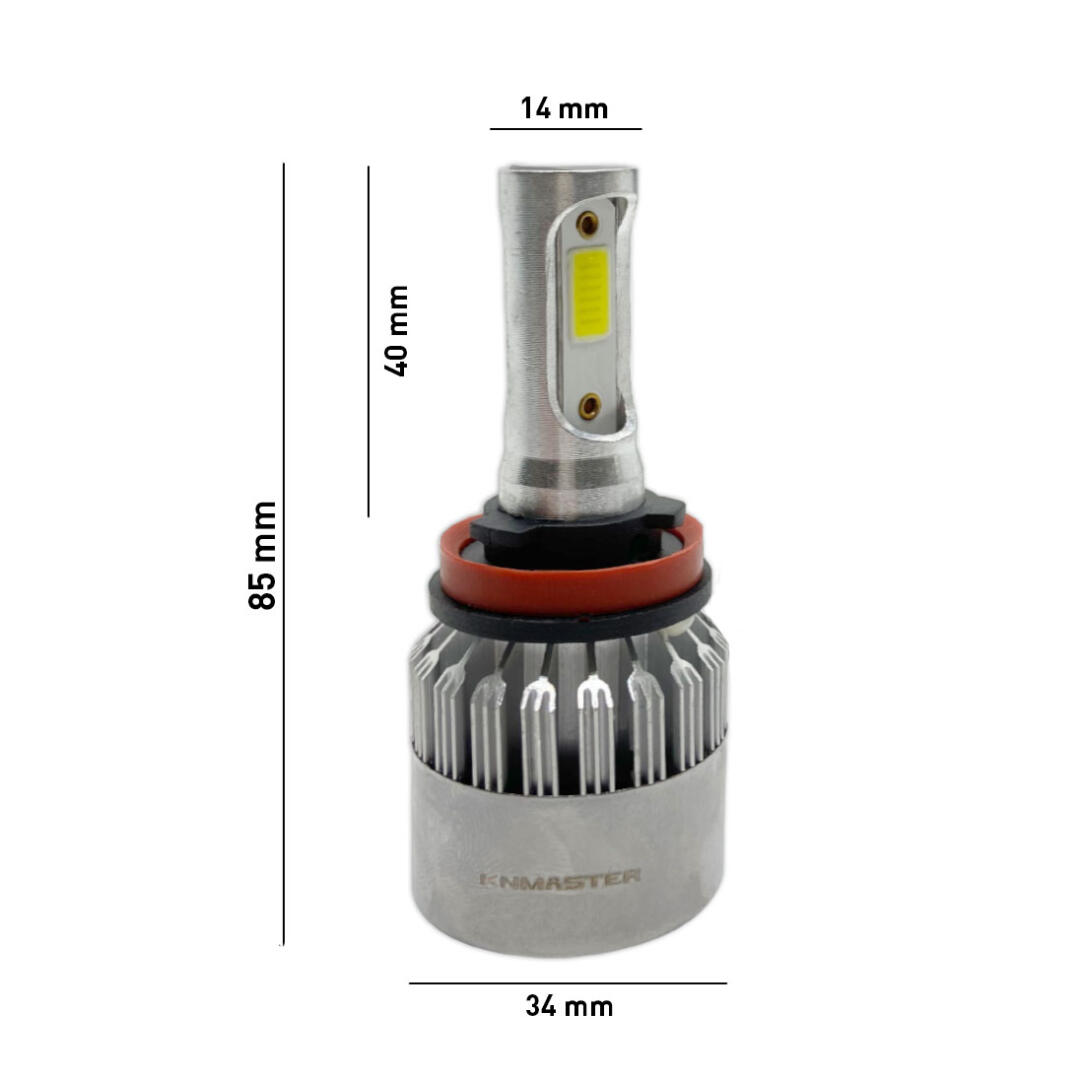 KNMASTER Knmaster LA-100 Evrensel H11 Led Far Ampulü