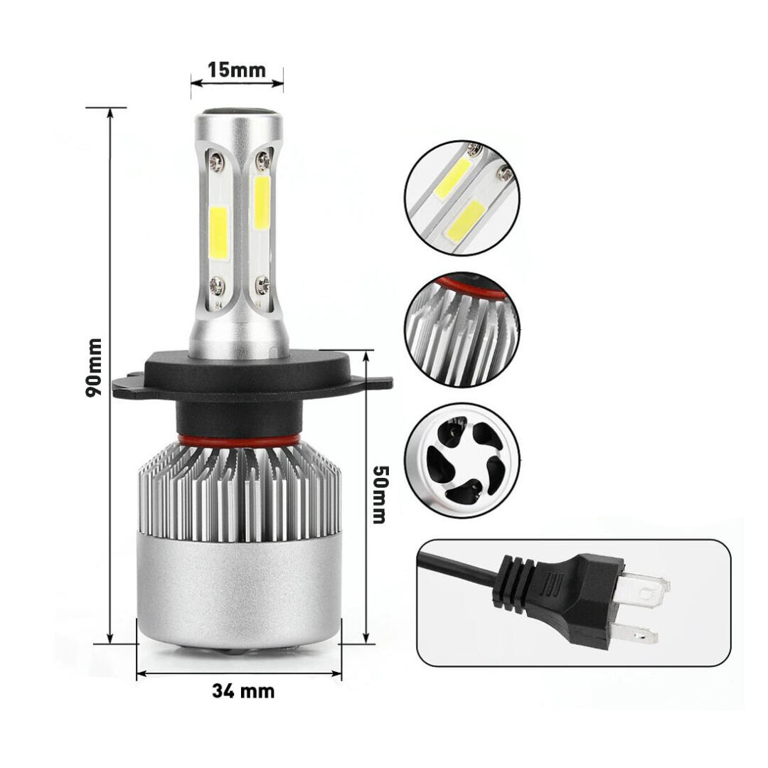 KNMASTER Knmaster LA-200 Evrensel H4 Led Far Ampulü