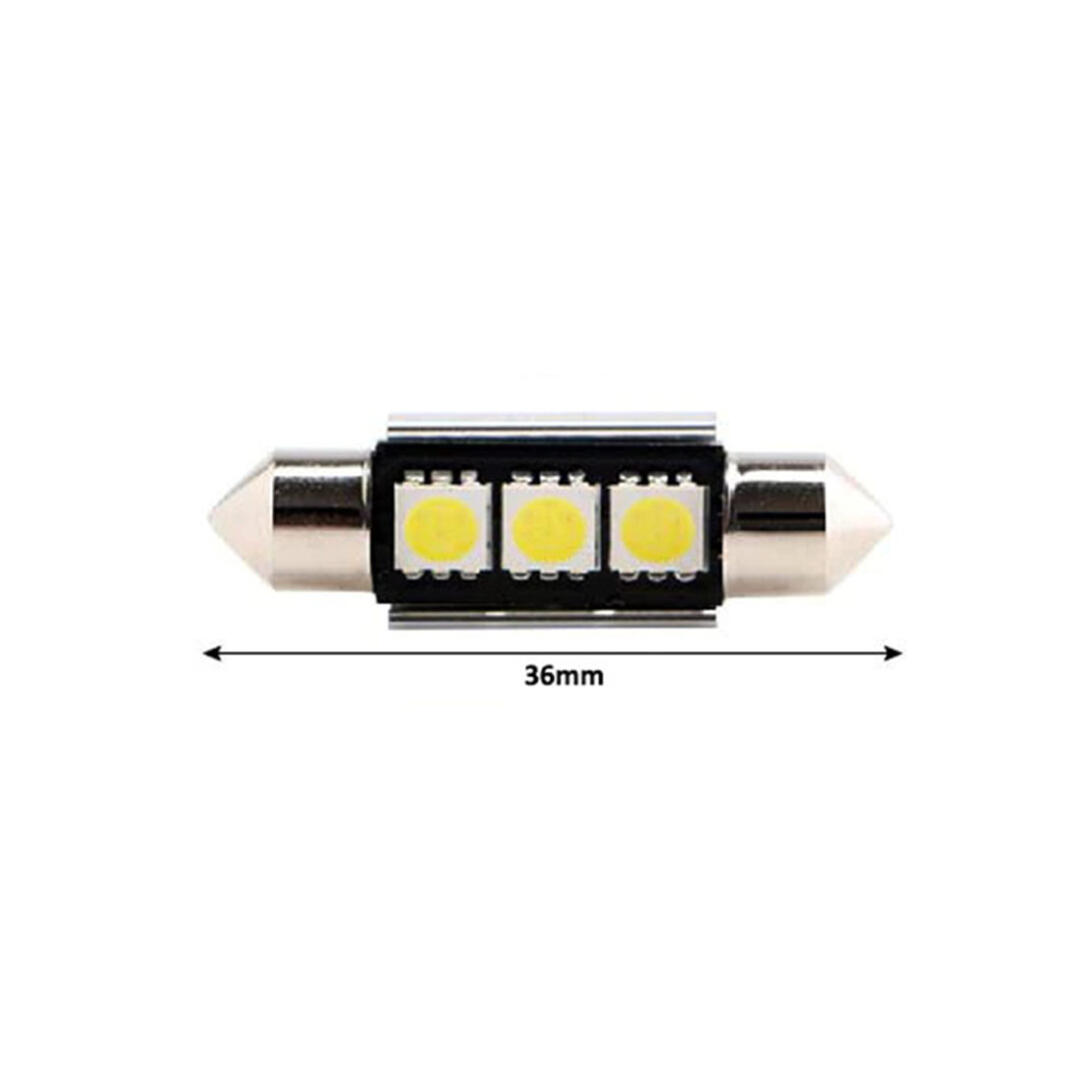 Festoon 5050 Smd 3 Ledli Beyaz Led
