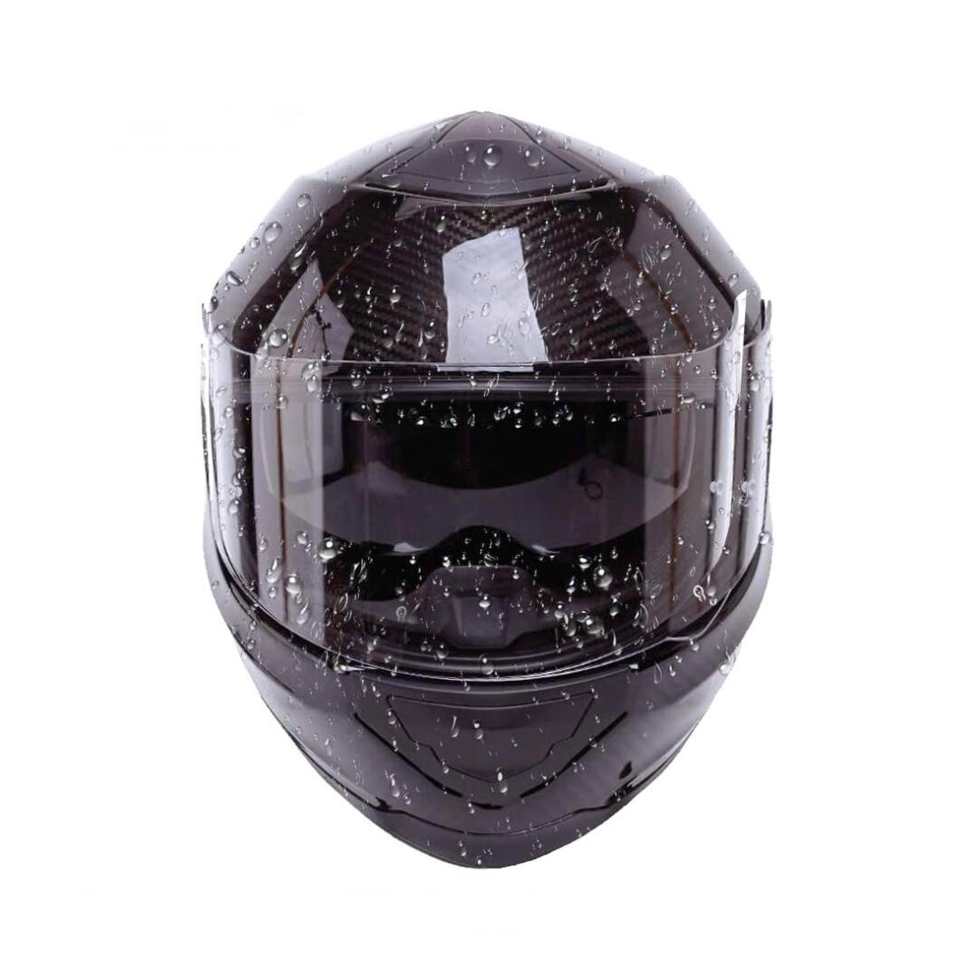 KNMASTER Knmaster Motosiklet Kask İçin Evrensel Yağmur Kaydırıcı ve Buğu Önleyici Set