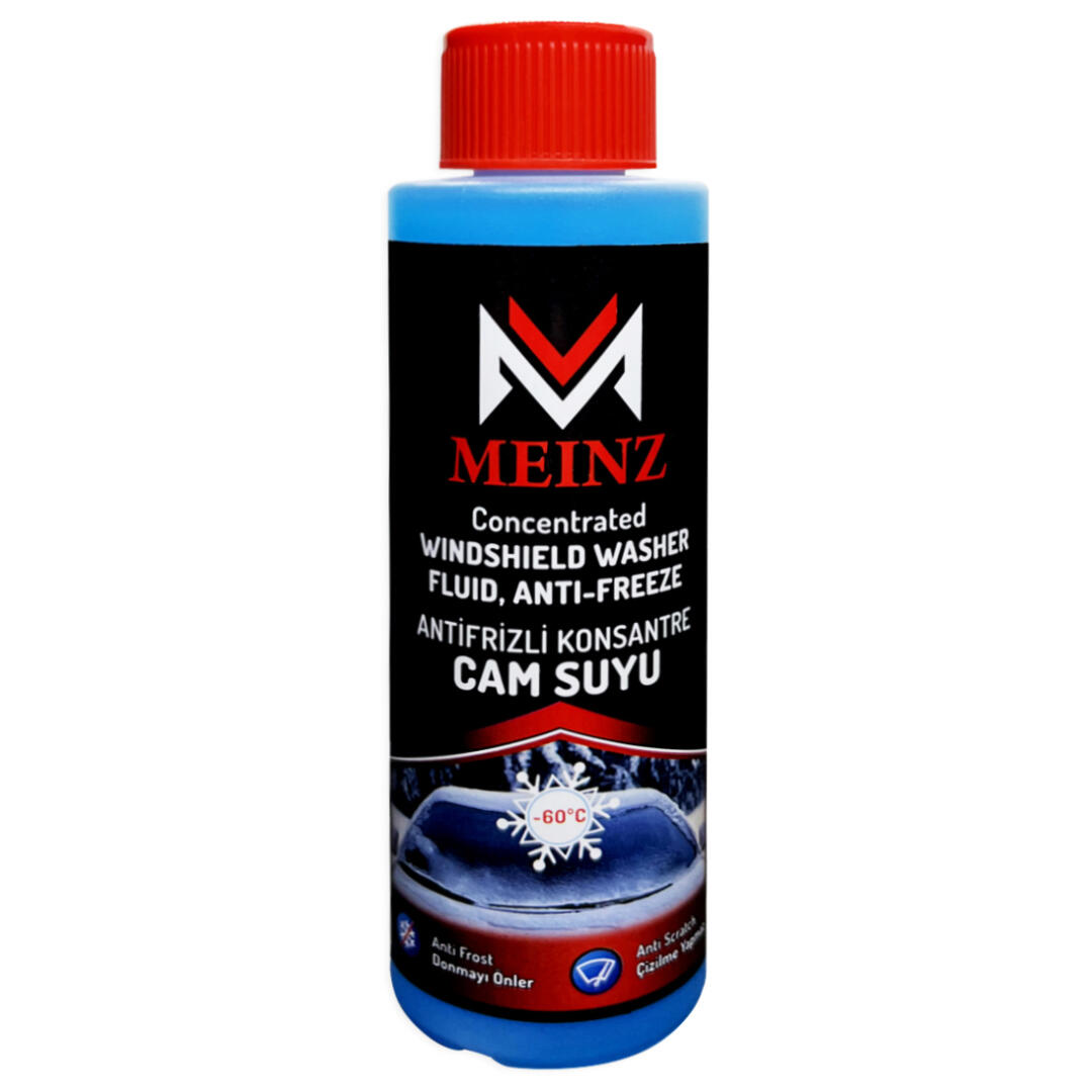 Menz Oto Araç Antifiriz Konsantre -60° Kokulu Silecek Cam Suyu 250ml