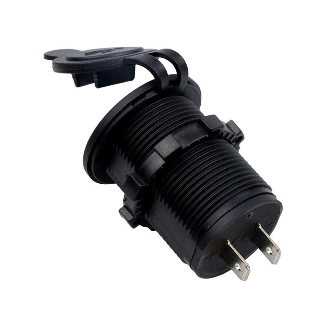 KNMASTER Knmaster Evrensel Marin Tipi Ledli Çift Usb ve Tek Hızlı Şarjlı Soket