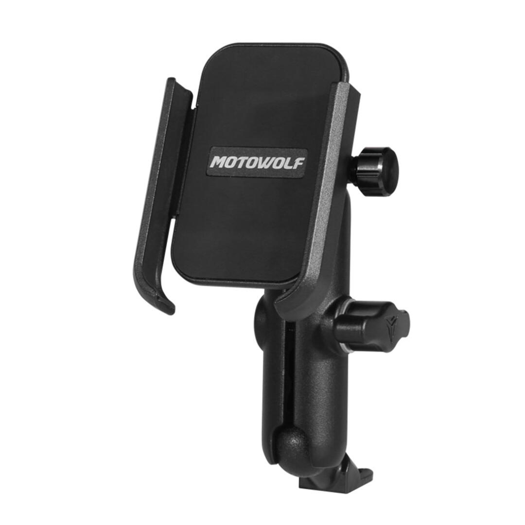 Motowolf Motowolf Ayna Bağlantılı Motosiklet Bisiklet Telefon Tutucu Ayarlanabilir