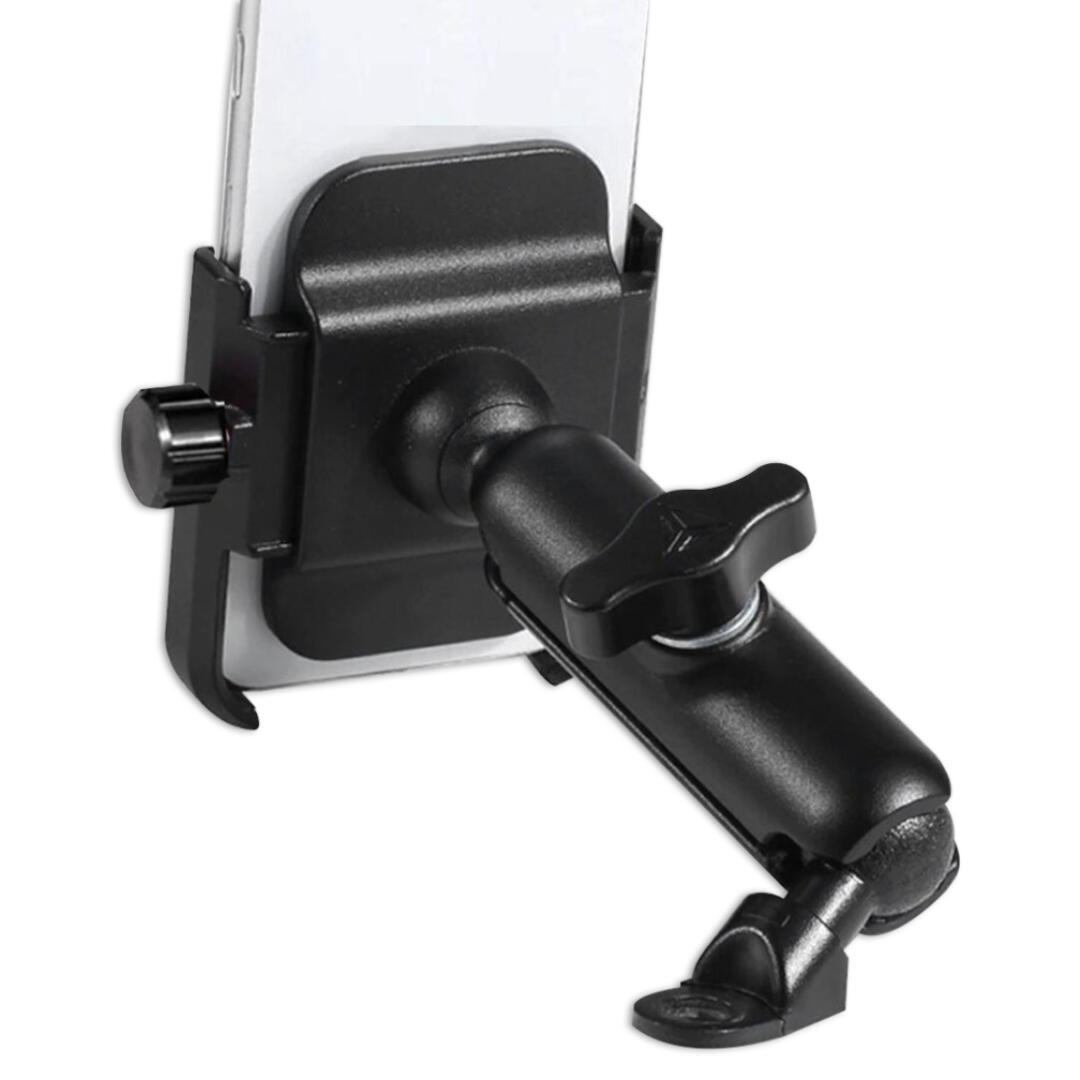 Motowolf Usb Şarj Soketli Ayna Bağlantılı Motosiklet Bisiklet Telefon Tutucu Ayarlanabilir