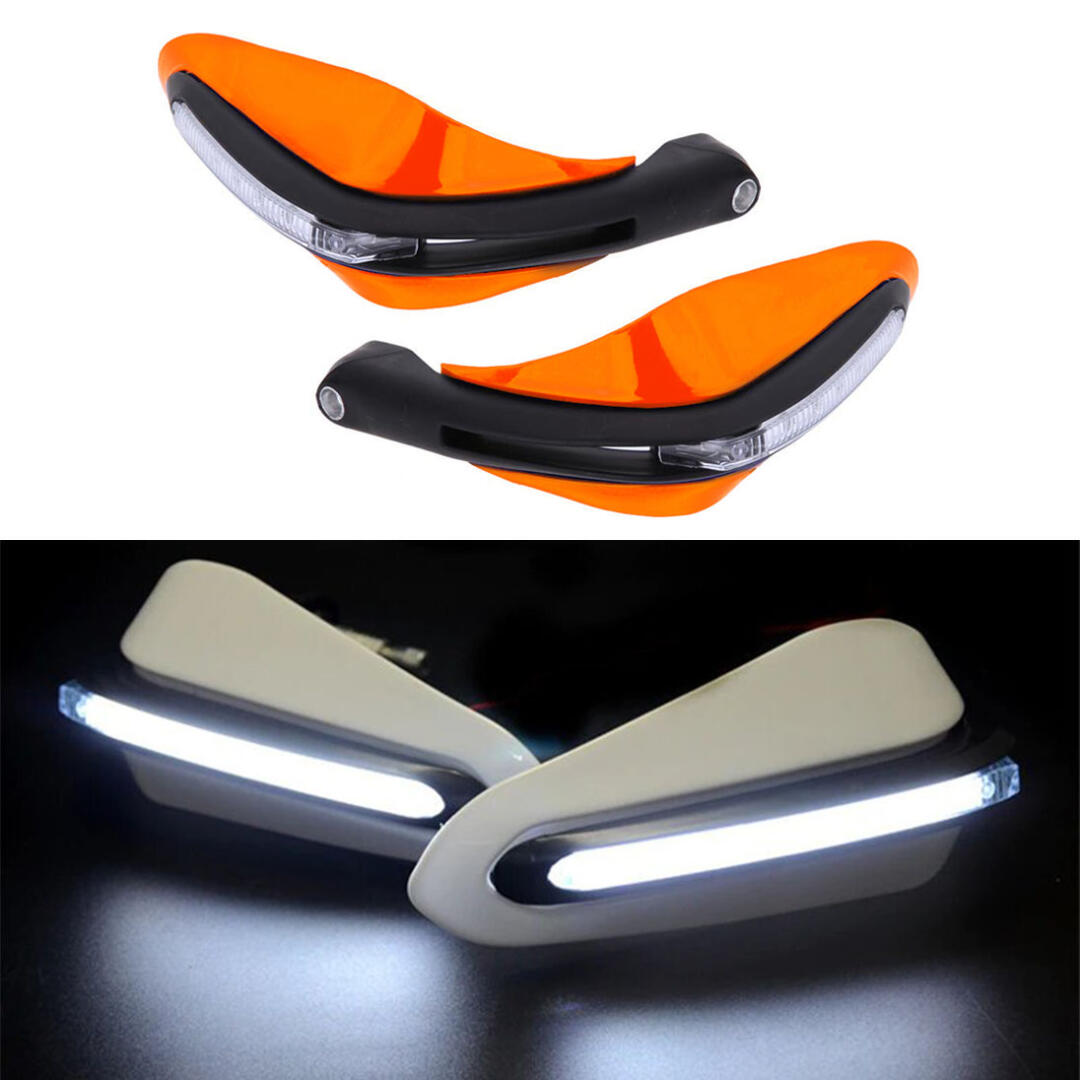 KNMASTER Knmaster Evrensel Motosiklet Led Sinyalli Elcik Koruma Turuncu