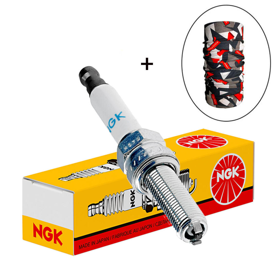 NGK NGK LMAR8J-9E Buji + Knmaster Bandana Hediyeli (STOK SORARAK ALINIZ)