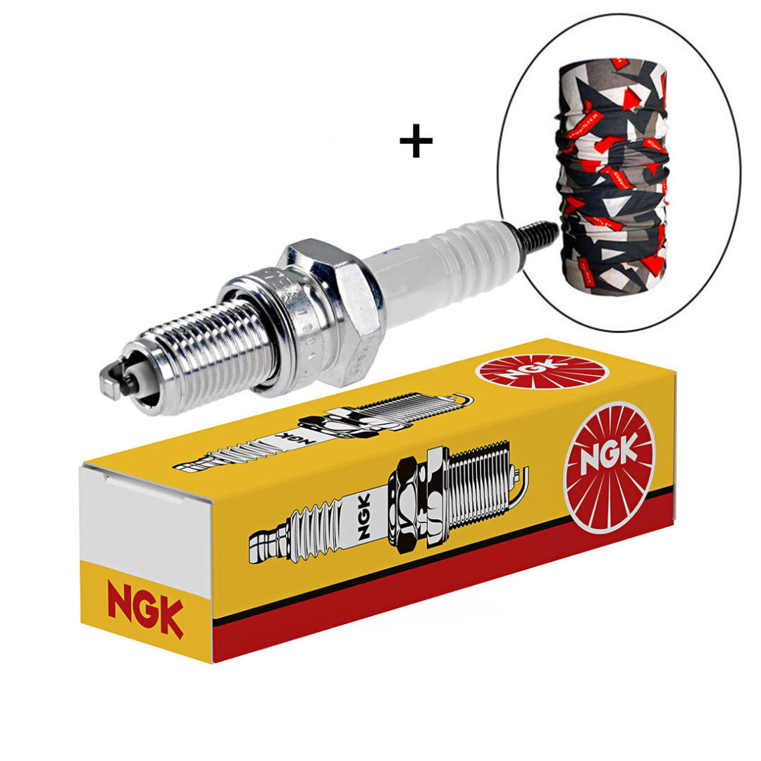 NGK NGK CR9E Buji + Knmaster Bandana Hediyeli (STOK SORARAK ALINIZ)