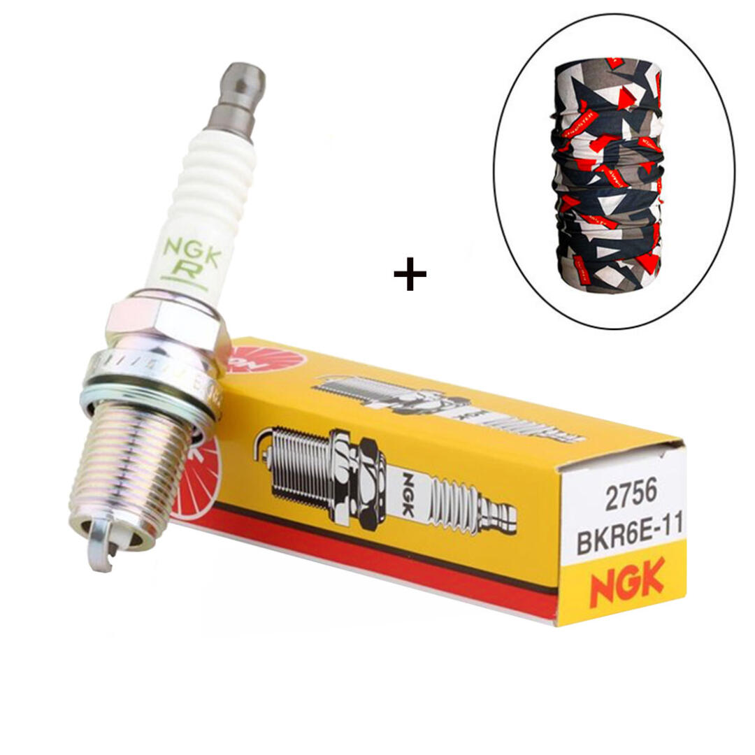 NGK NGK BKR6E-11 Buji + Knmaster Bandana Hediyeli (STOK SORARAK ALINIZ)
