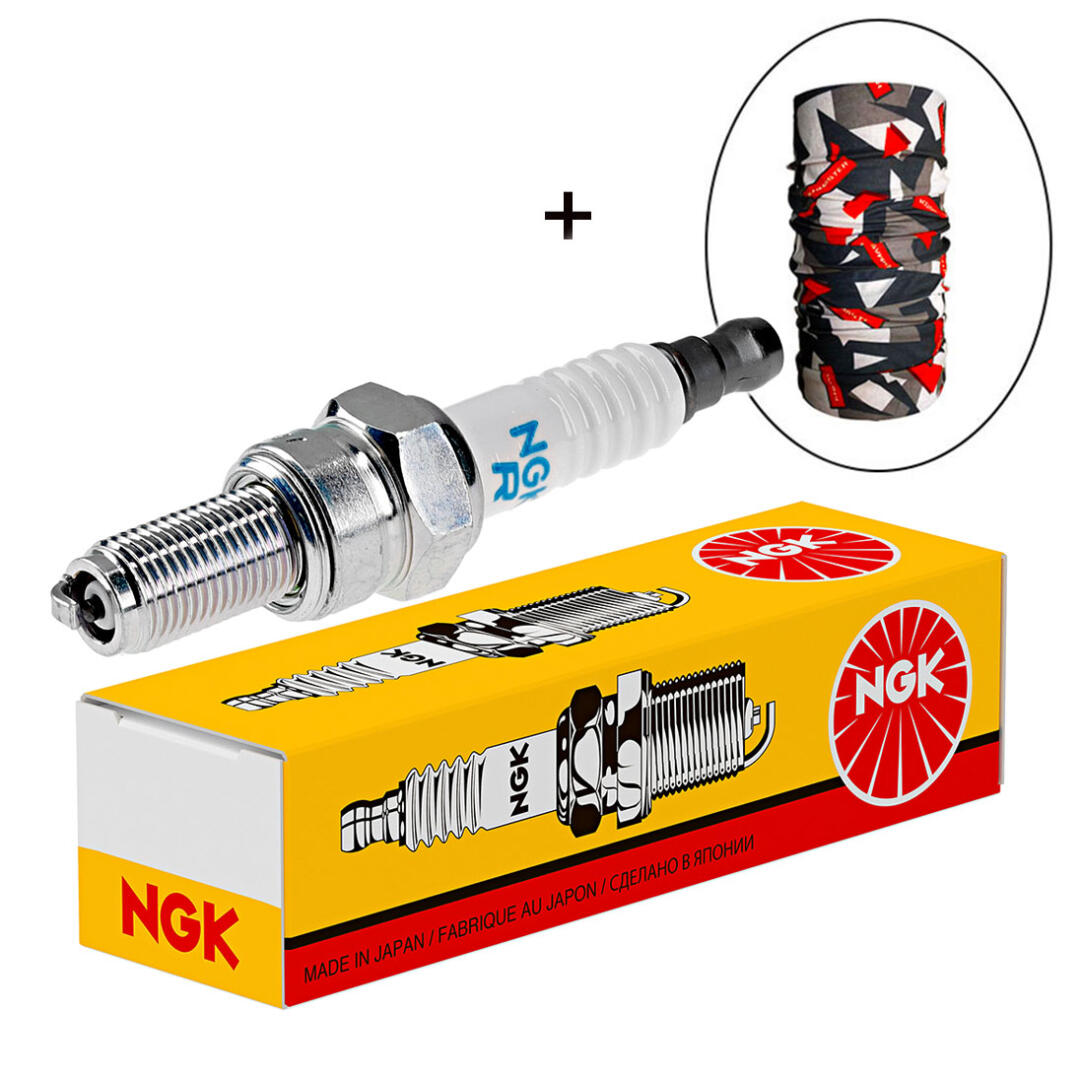 NGK NGK CR7EB Buji + Knmaster Bandana Hediyeli (STOK SORARAK ALINIZ)