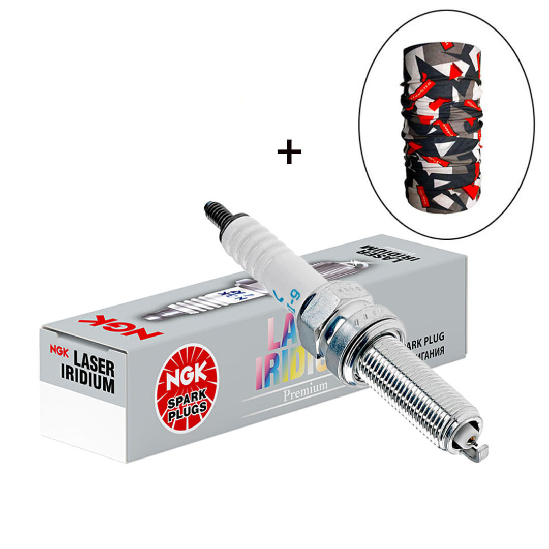NGK NGK LMAR8BI-9 Buji + Knmaster Bandana Hediyeli (STOK SORARAK ALINIZ)