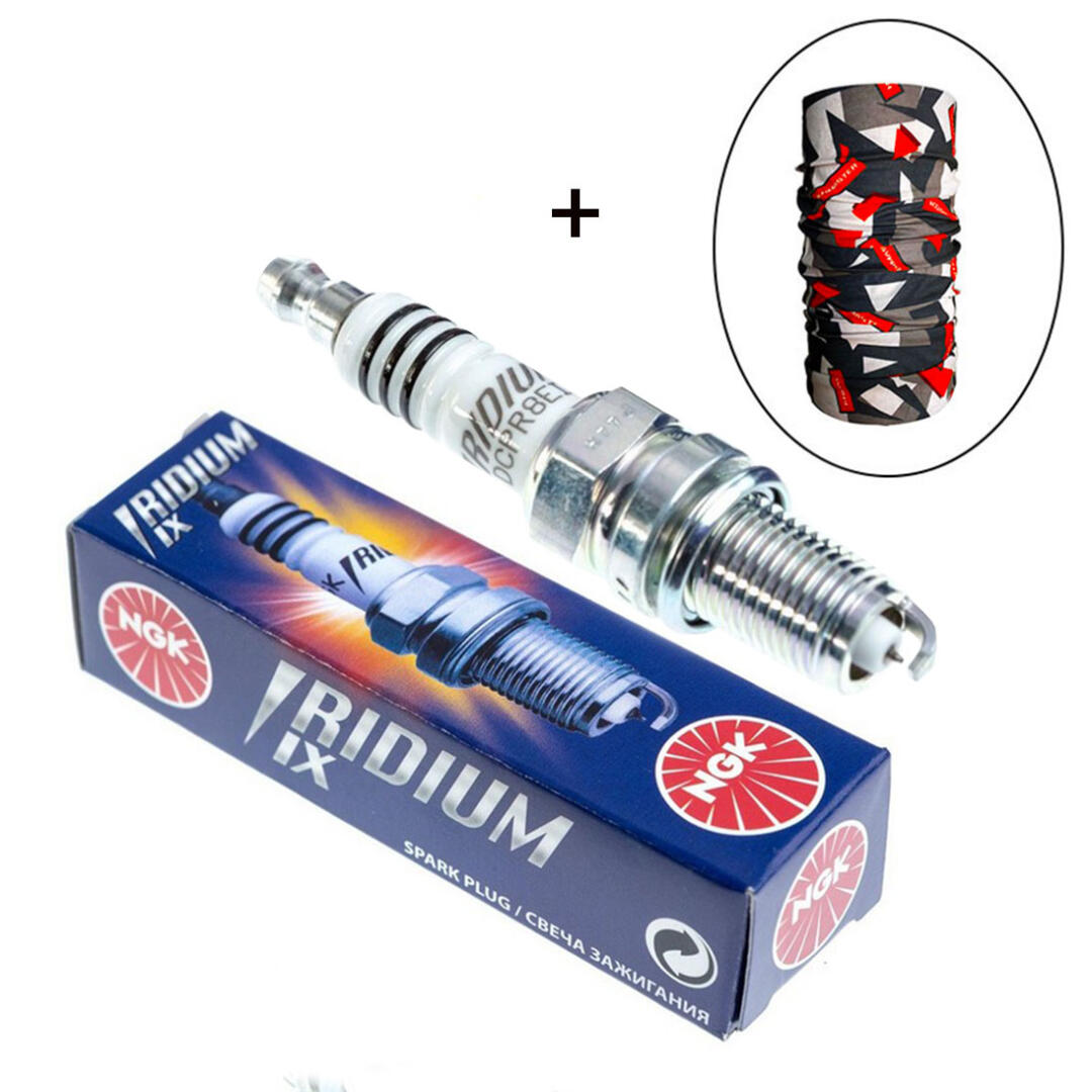 NGK NGK DCPR8EIX Buji + Knmaster Bandana Hediyeli (STOK SORARAK ALINIZ)