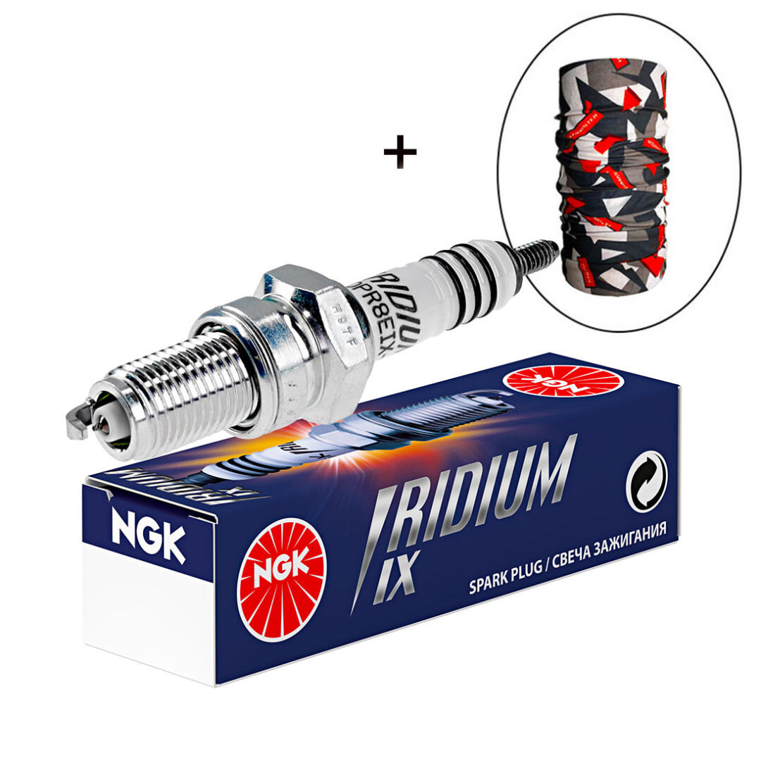 NGK NGK DPR7EIX-9 Buji + Knmaster Bandana Hediyeli (STOK SORARAK ALINIZ)
