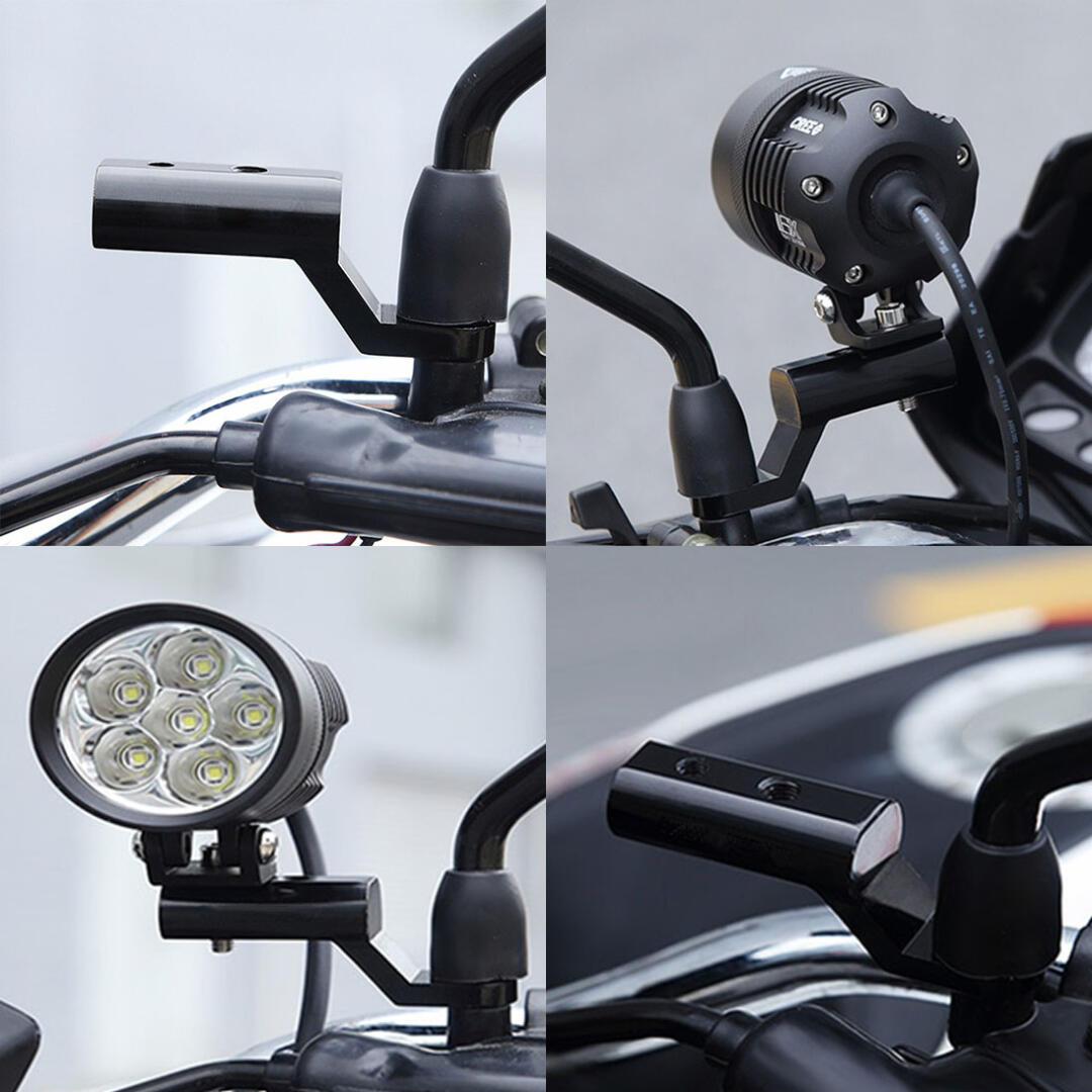 Rizoma Motosiklet Ayna Bağlantılı Dikiz Ayna Uzatma Aparatı Siyah  