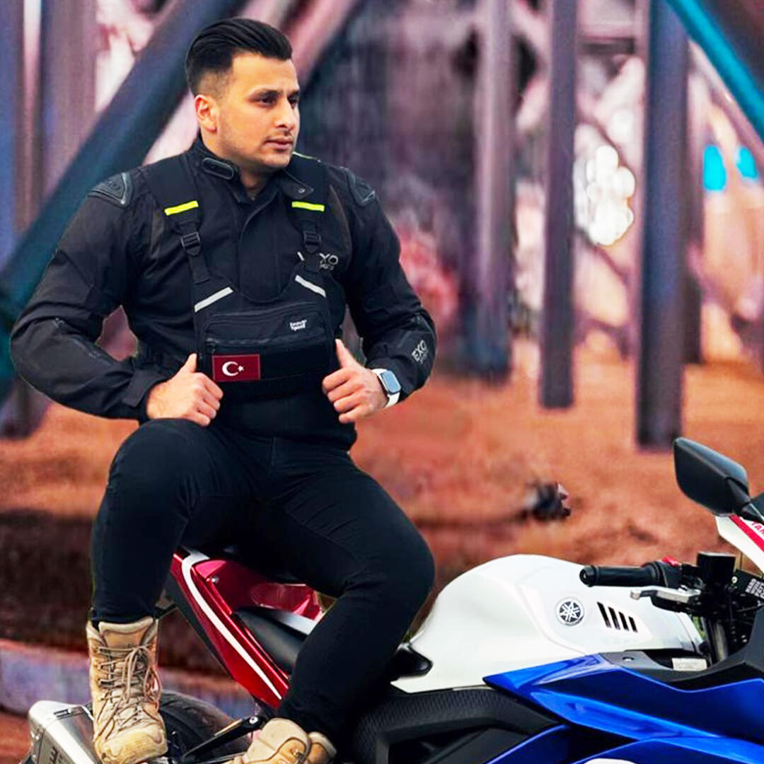 Eastern Spirit Motosiklet – Bisiklet Reflektörlü Yelekli Çanta (Yeni Yönetmeliğe Uyumlu)