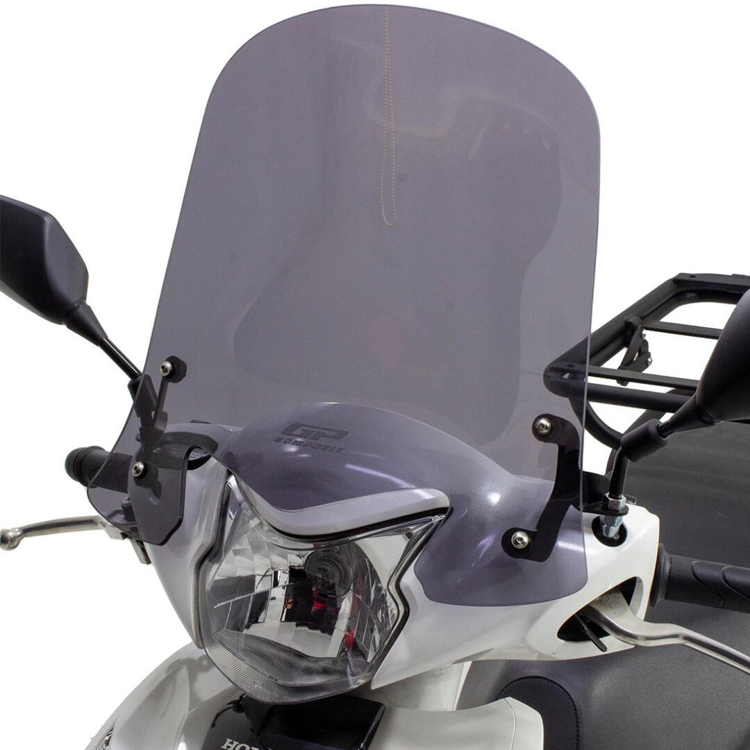 GP Kompozit GP Kompozit Honda Dio 2021-2023 Uyumlu Kısa Ön Cam Füme 42 cm GP09220401202074