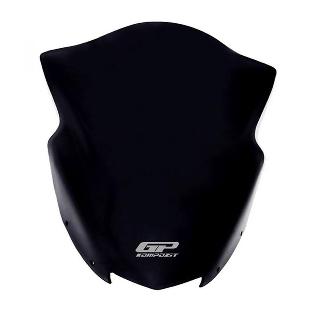 GP Kompozit Bajaj Dominar 250 / 400 2017-2023 Uyumlu Kısa Ön Cam Siyah 37 Cm GP01030400100031