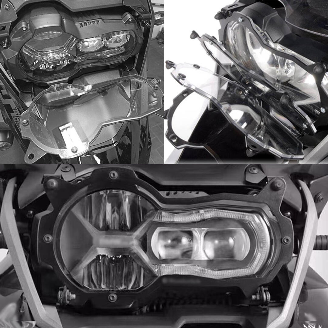 KNMASTER Knmaster BMW R 1200 GS LC Ön Far Koruma Kapağı Şeffaf