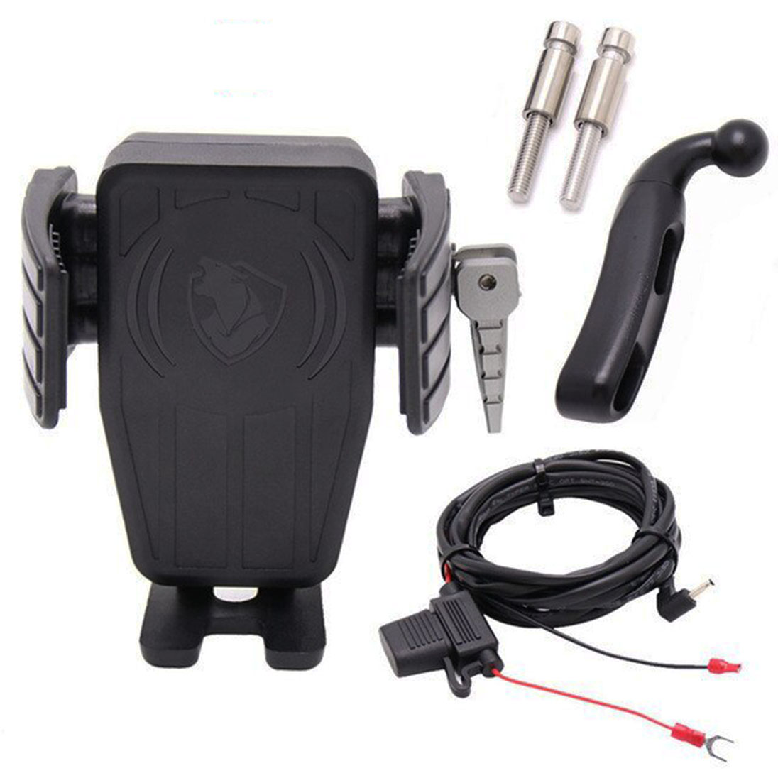 KNMASTER Knmaster GoldWing Uyumlu Wireless Şarjlı Telefon Tutucu