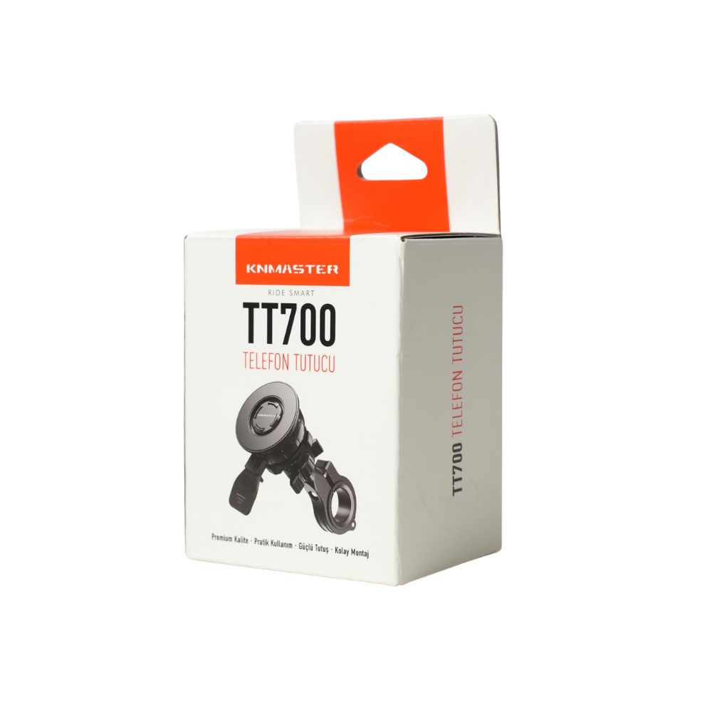 KNMASTER TT700 Titreşim Önleyicili Motosiklet Telefon Tutucu