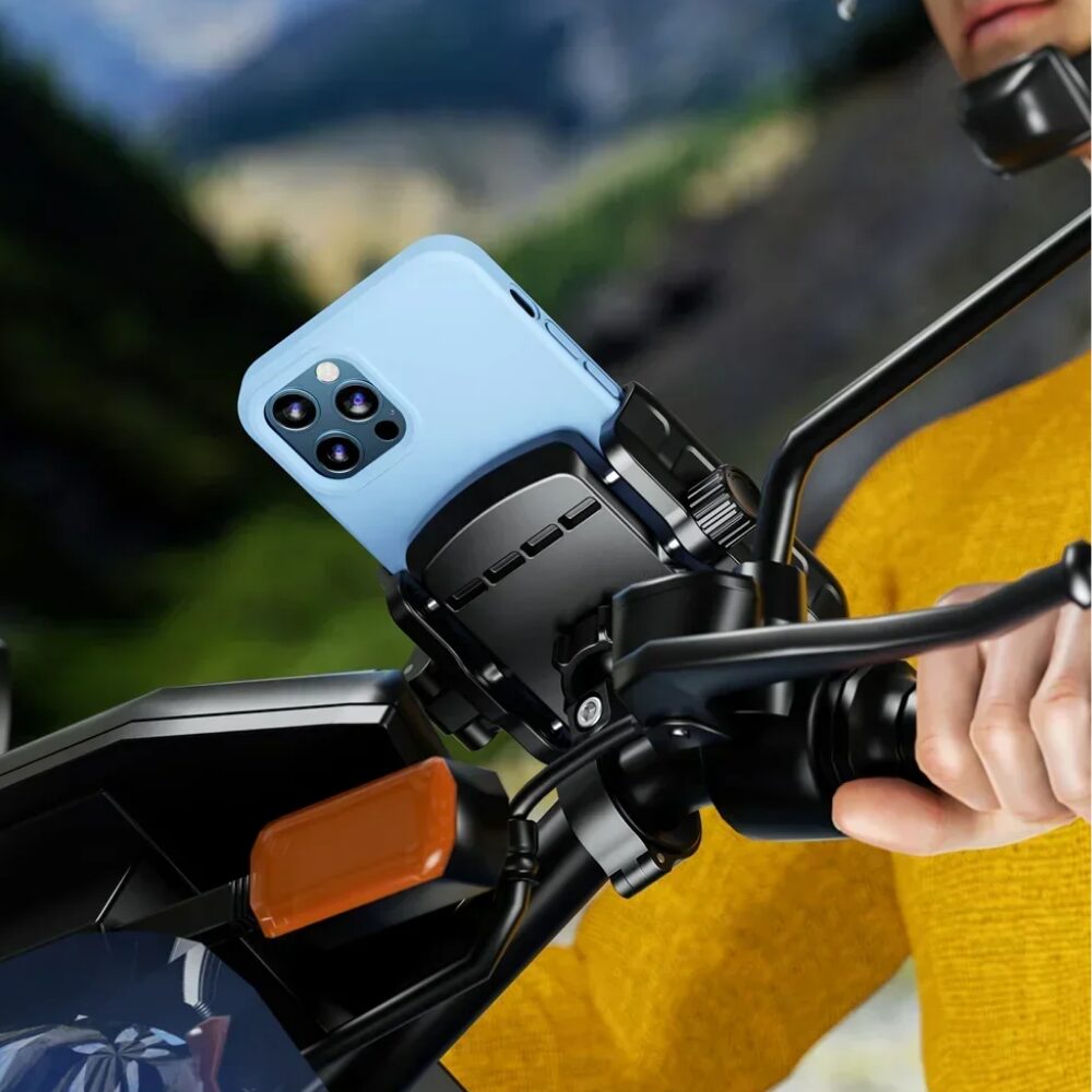 Knmaster TT200 Tüm Motosikletlere Uyumlu Telefon Tutucu