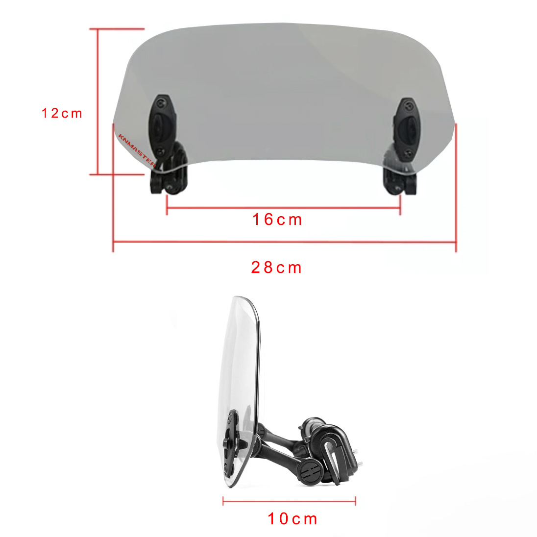  Knmaster RS-200K Rüzgar Saptırıcı Füme Ön Cam Uzatma / Deflektör 