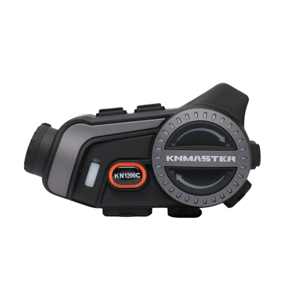 KNMASTER KN1200C PRO Kameralı Motosiklet Kask Bluetooth Intercom Kulaklık Seti