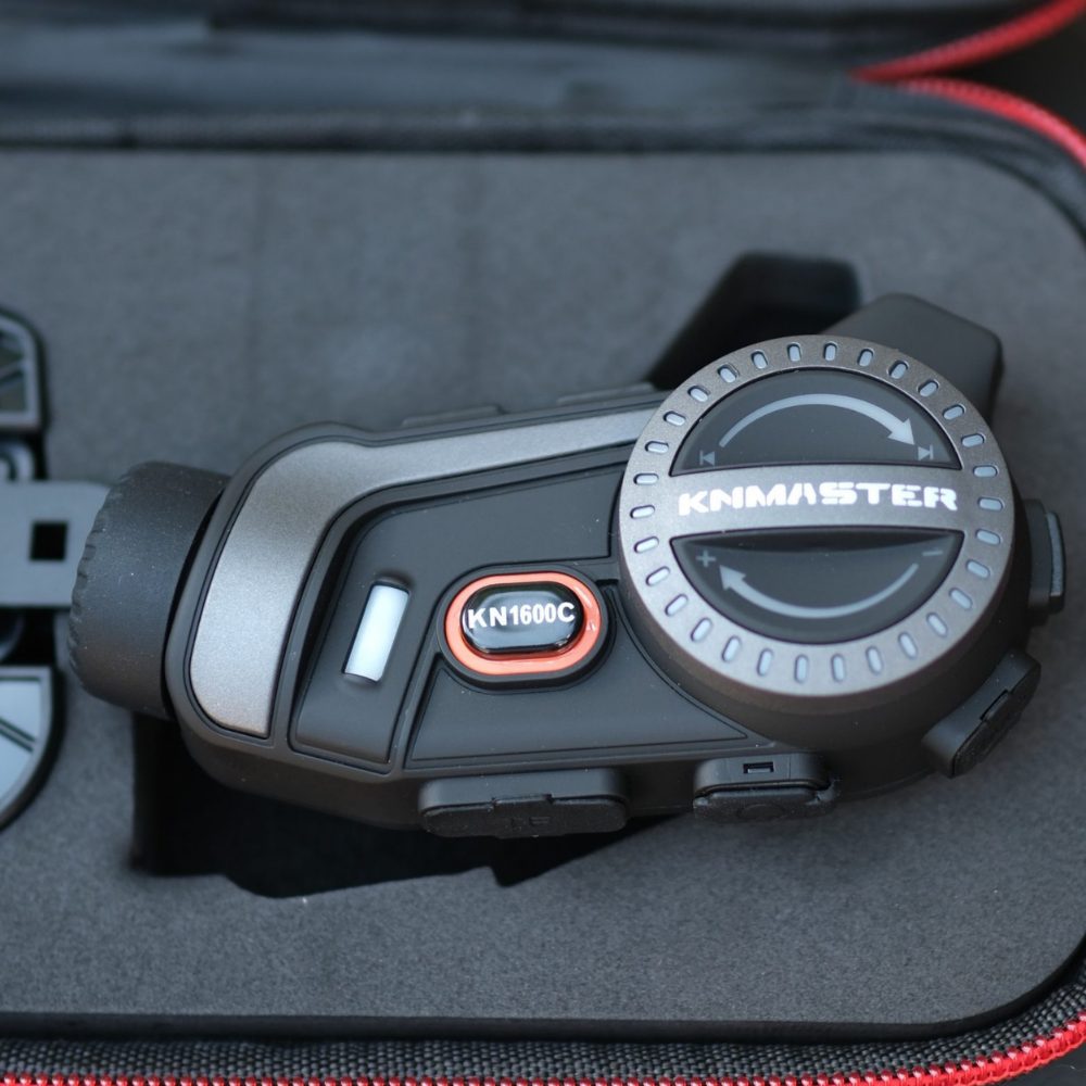 KNMASTER KN1600C PRO Kameralı Motosiklet Kask Bluetooth İntercom Kulaklık Seti