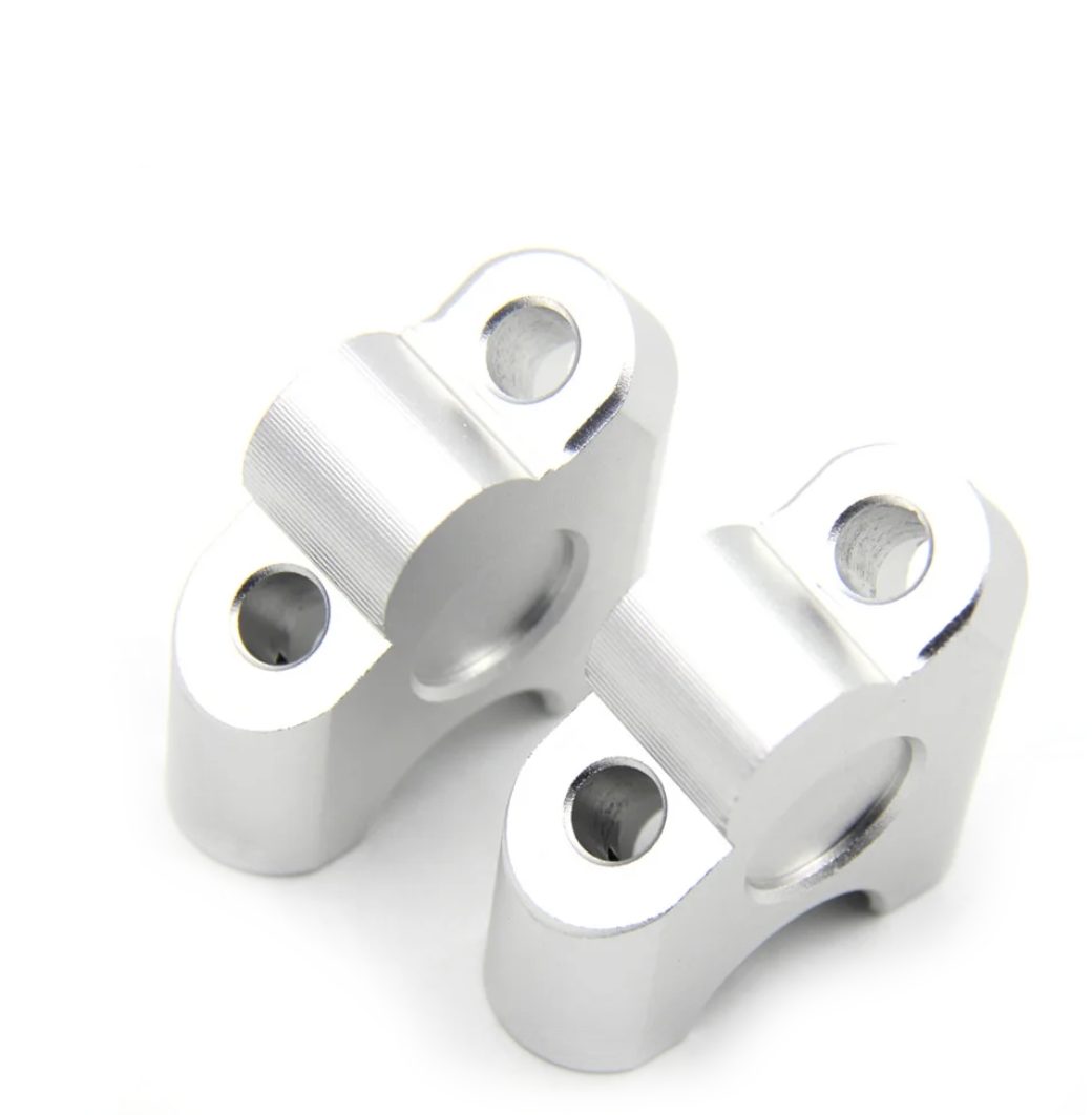 Knmaster 22 mm Motosiklet Gri Gidon Yükseltme Aparatı  