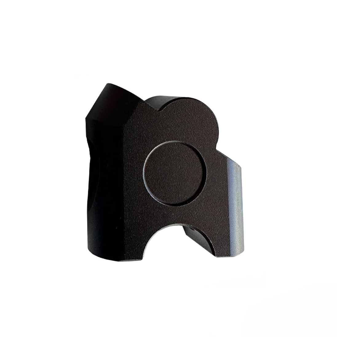 Knmaster 22 mm Motosiklet Siyah Gidon Yükseltme Aparatı  