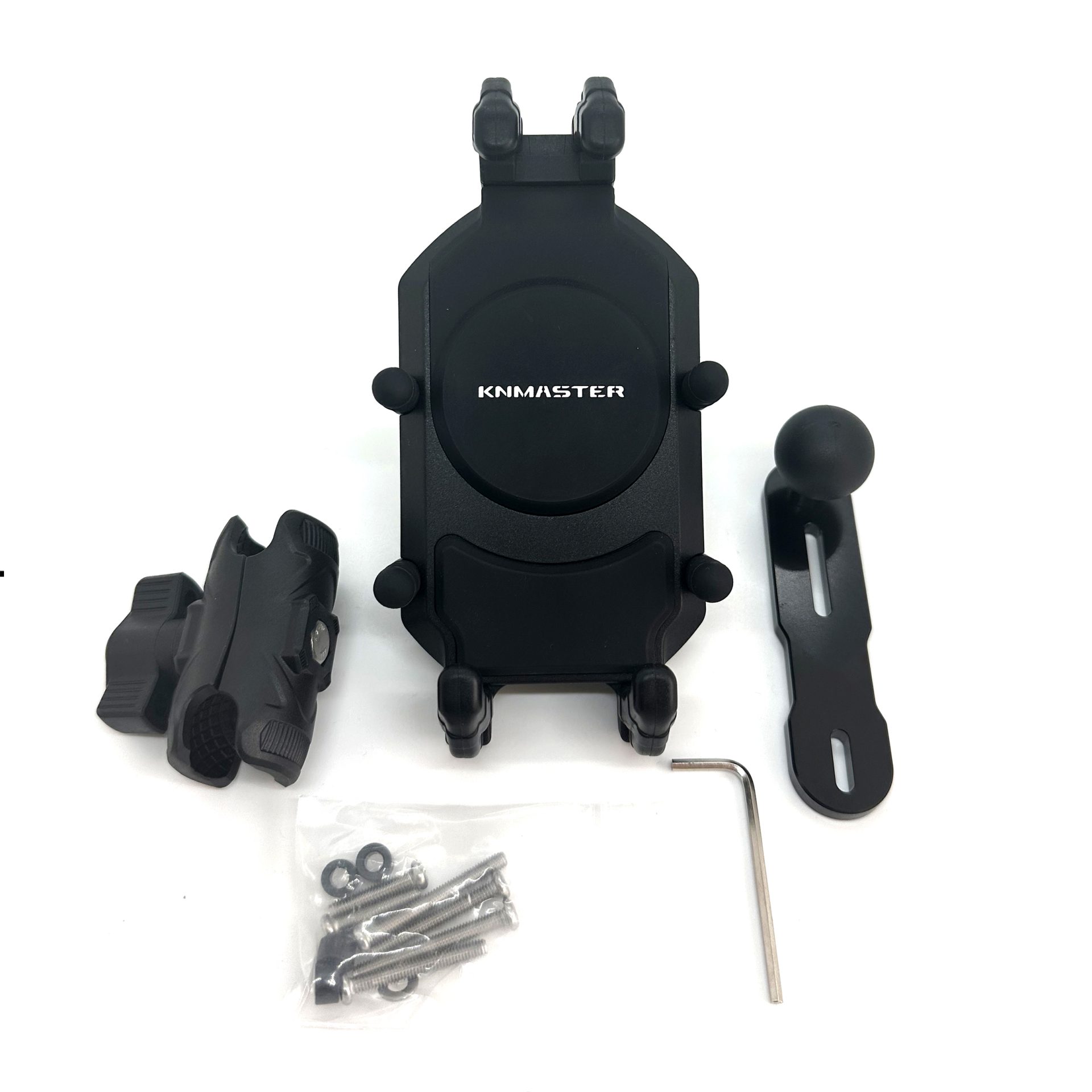 Knmaster TT-800V Titreşim Engelleyici Motosikletlerin Fren Hidrolik Kapağına Uyumlu Telefon Tutucu