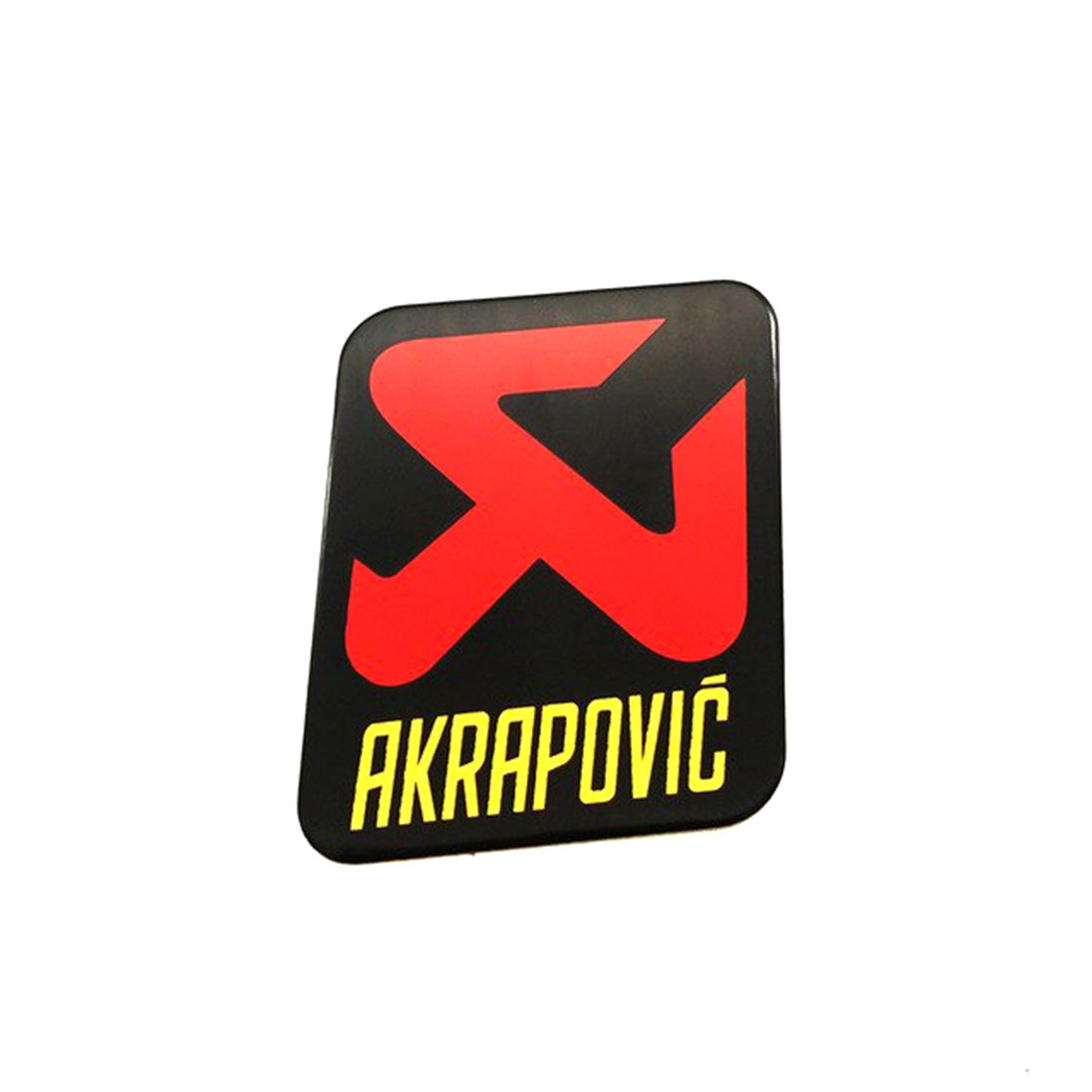 Akrapovic Kare Alüminyum Sticker Akrapovic Kare Alüminyum Sticker