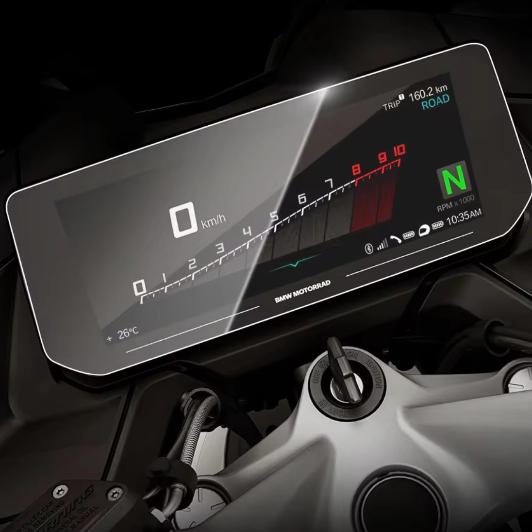 Knmaster BMW Motosiklet Ekran Koruyucu