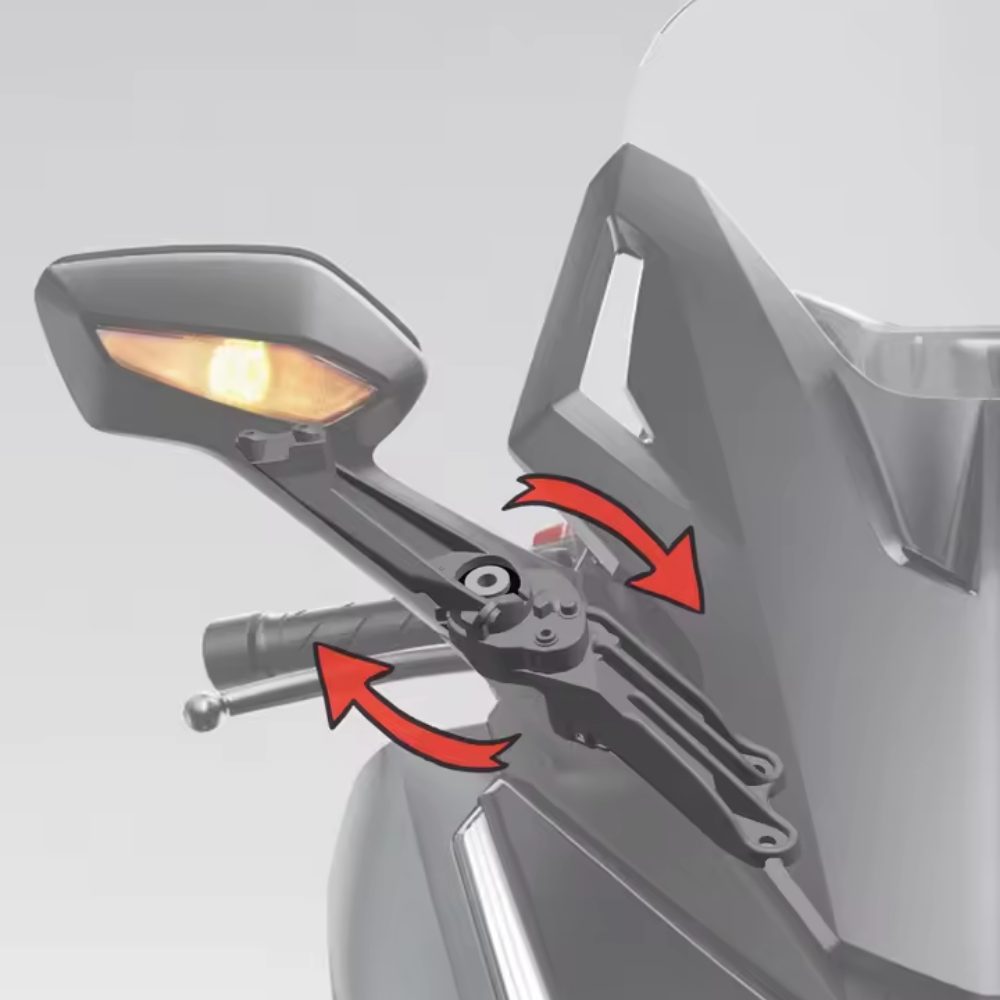 Knmaster MA1000 – Forza Otomatik Katlanır Motosiklet Aynası