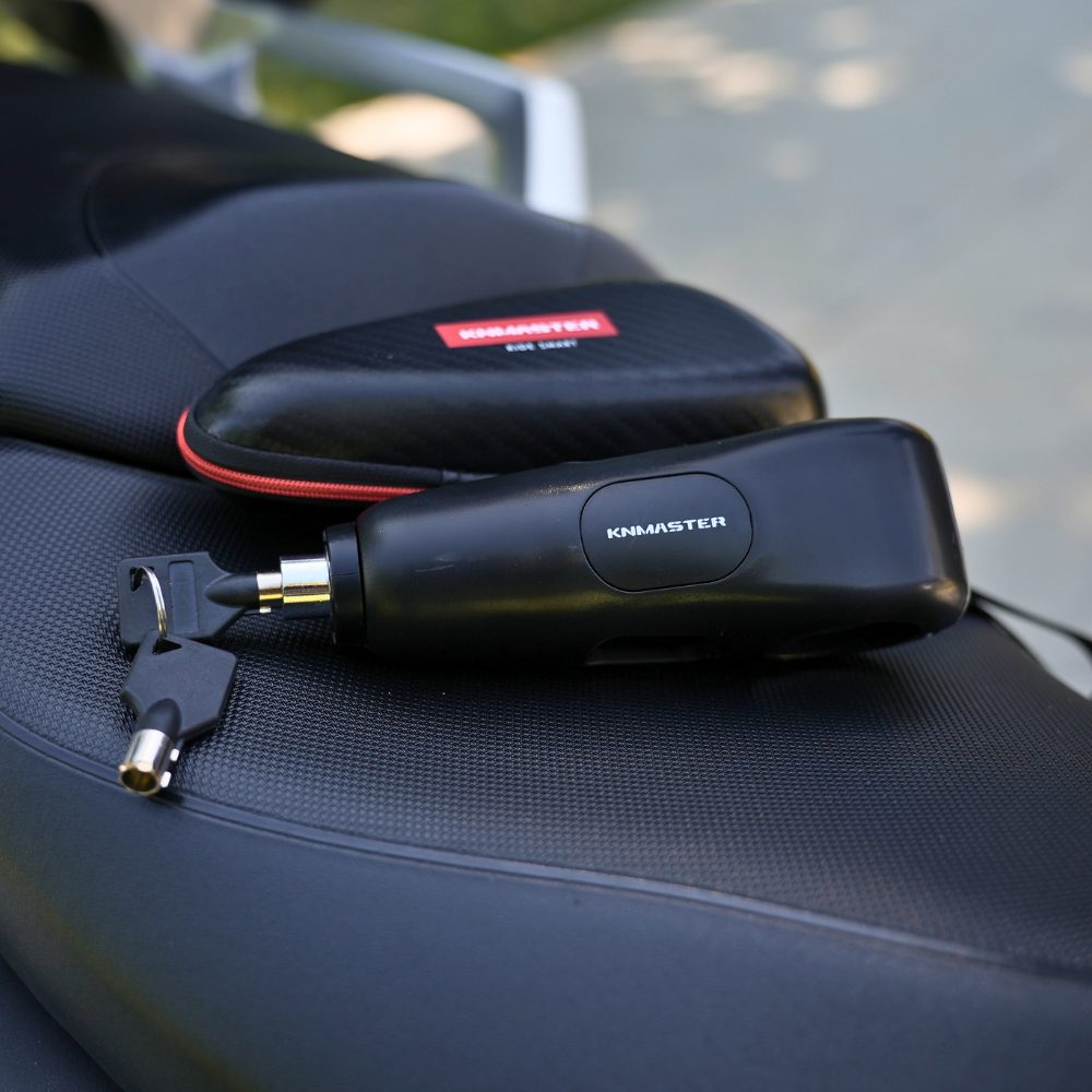 Knmaster GL150 Alarmlı Motosiklet Elcik Manet Fren Kilidi