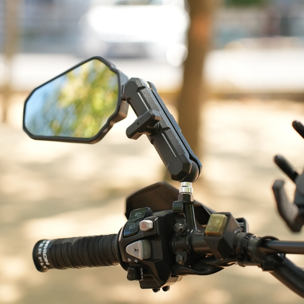 KNMASTER UM2000 Katlanabilir Adventure Motosiklet Dikiz Aynası