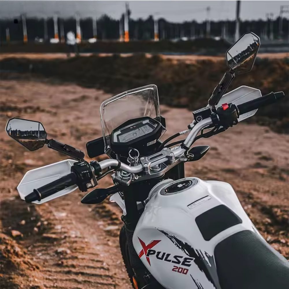 KNMASTER UM2000 Katlanabilir Adventure Motosiklet Dikiz Aynası