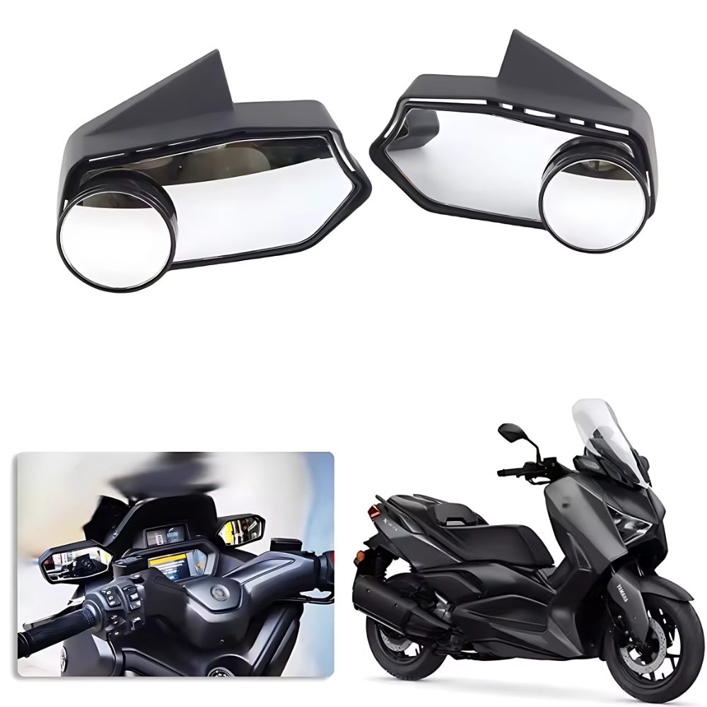 Yamaha XMAX 250 / 300 Geniş Açılı Ayarlanabilir Ayna | Kör Nokta Yardımcı Aynalar