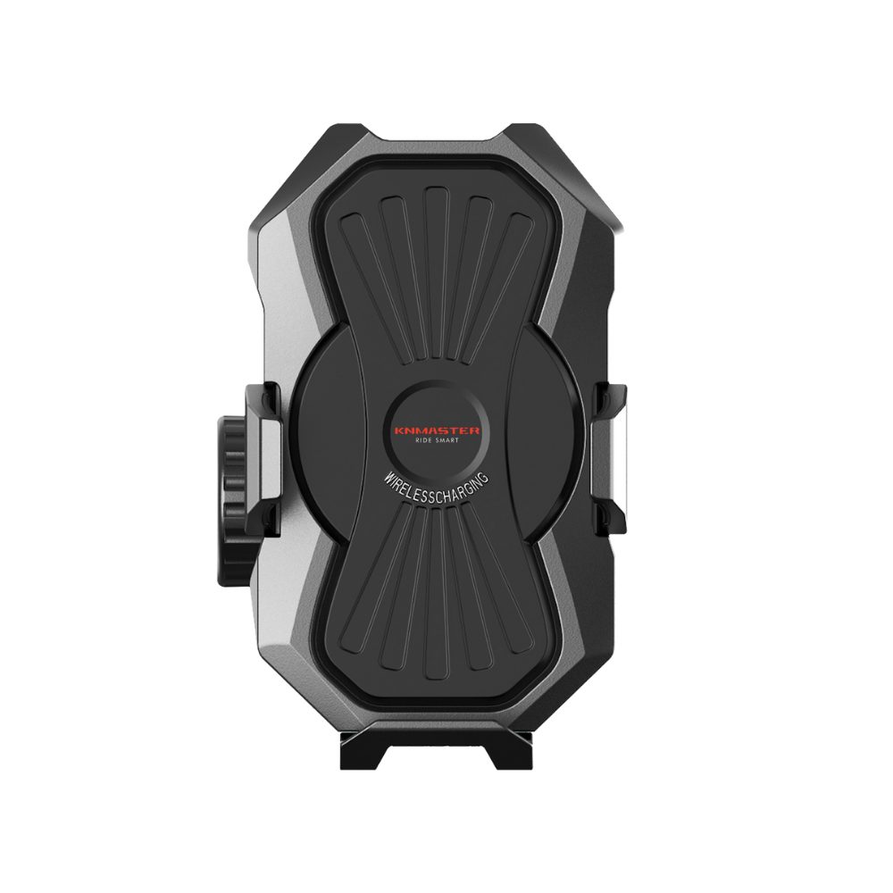 KNMASTER TT880 WU Kablosuz Şarjlı Titreşim Önleyicili Motosiklet Telefon Tutucu