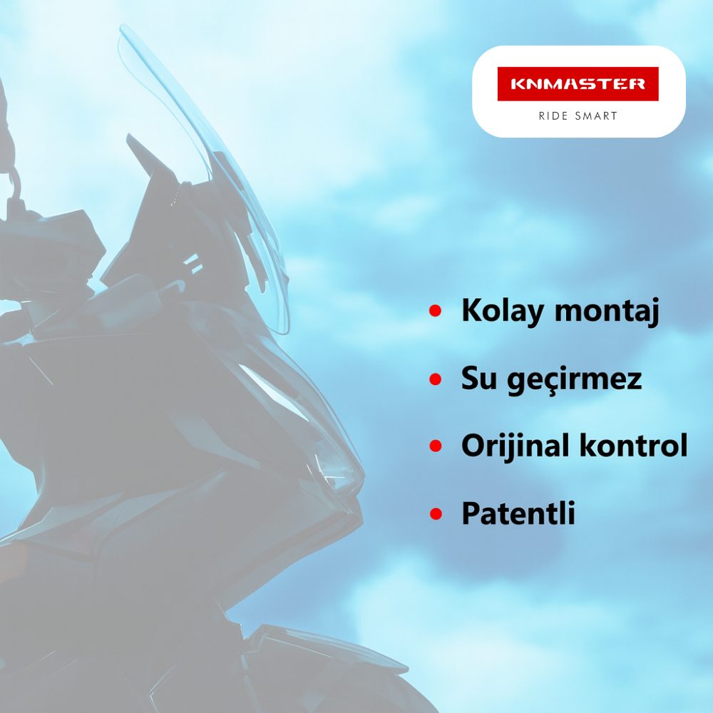 KNMASTER MA1200 Elektrikli Ön Cam Mekanizması – Honda X-ADV Uyumlu