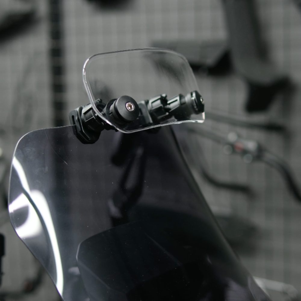 Knmaster WD300T – Ayarlanabilir Motosiklet Ön Cam Uzatma / Rüzgar Deflektör Aparatı