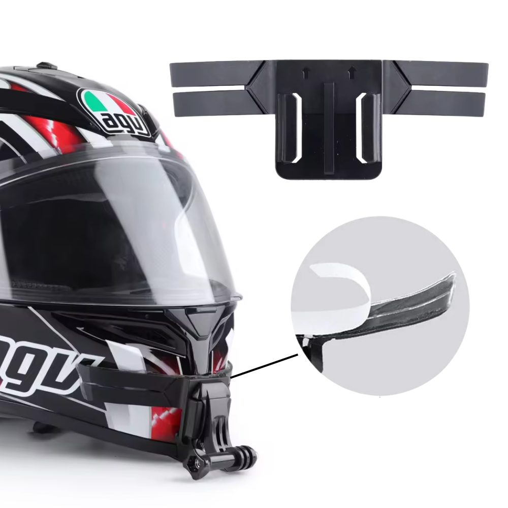 KNMASTER KNMASTER HC-30 | Motosiklet Kask Çene Telefon ve Aksiyon Kamera Tutucu