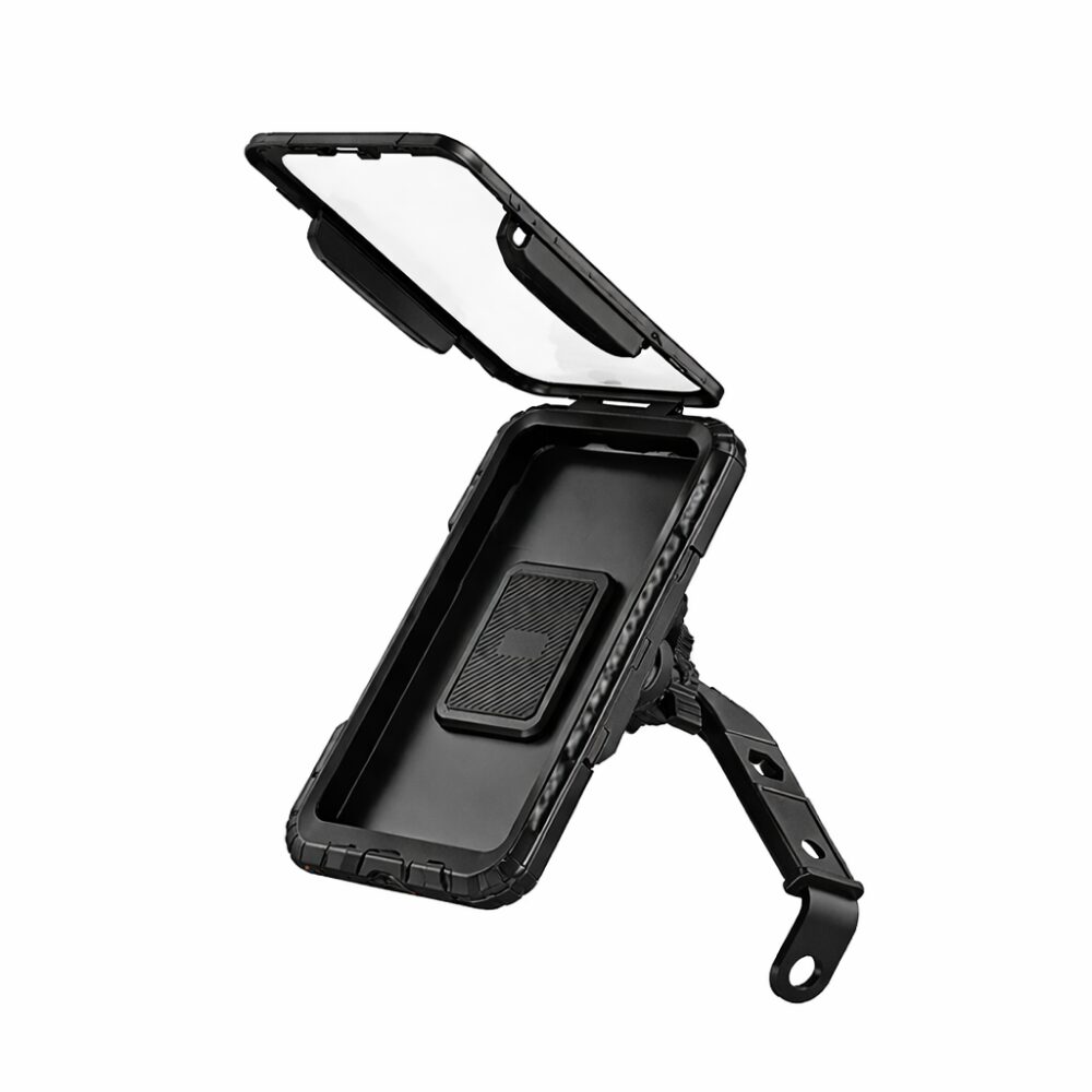KNMASTER TT950 Tüm Motosikletlere Uyumlu Kapalı Telefon Tutucu