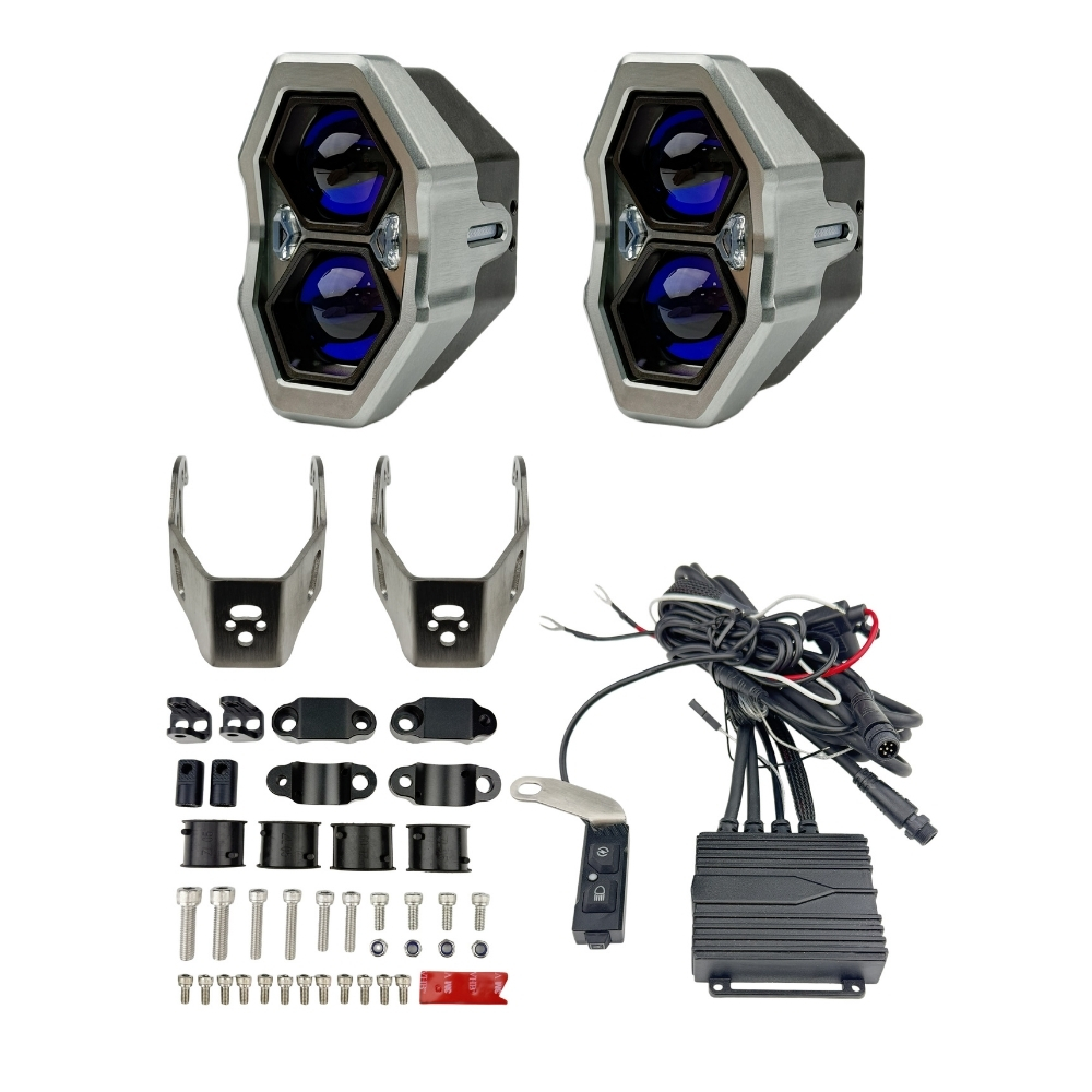 KNMASTER SMOKE 115W Motosiklet LED Sis Farı