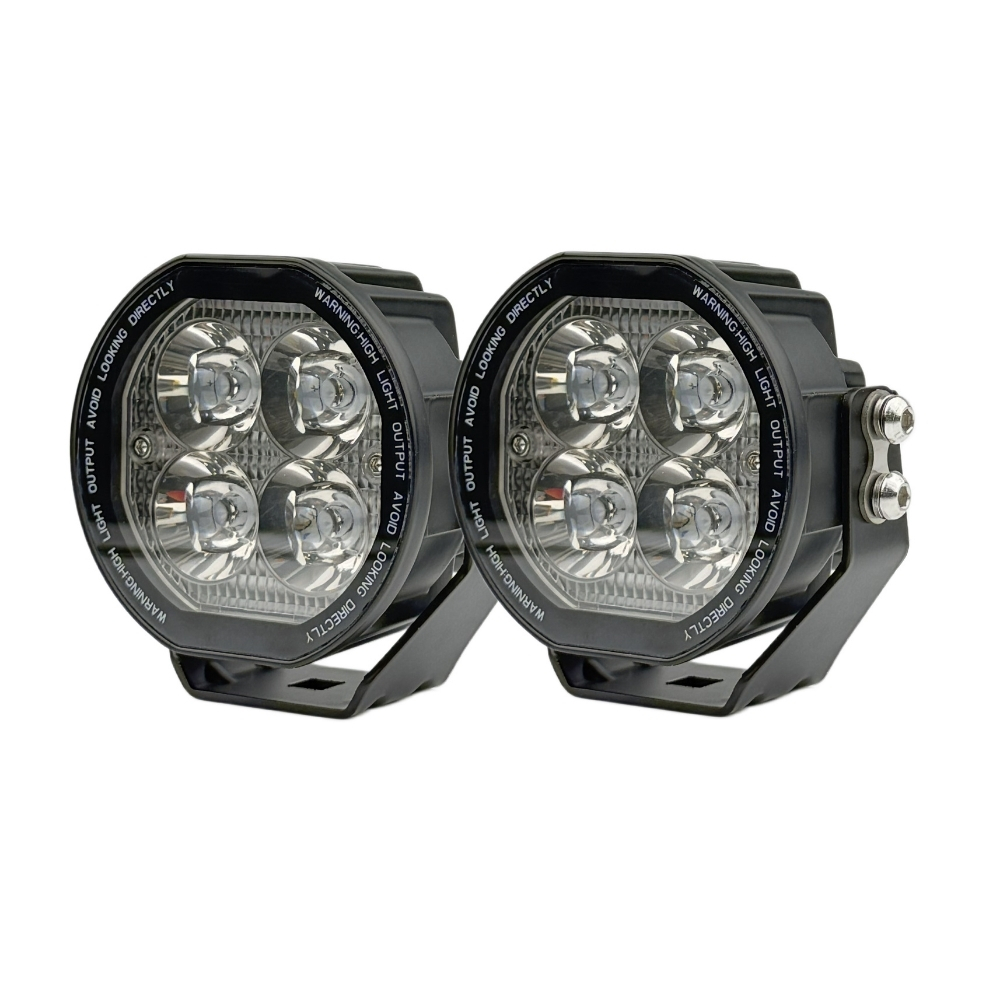 KNMASTER BLAYN 40W Lens Değiştirilebilir Motosiklet LED Sis Farı